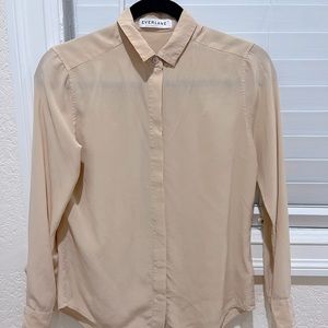 Everlane silk shirt